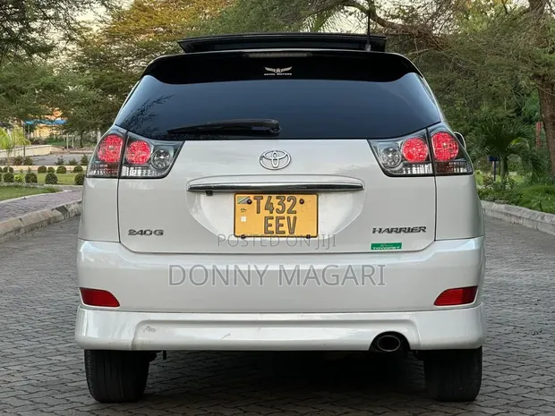 Toyota Harrier 2008 White - 1