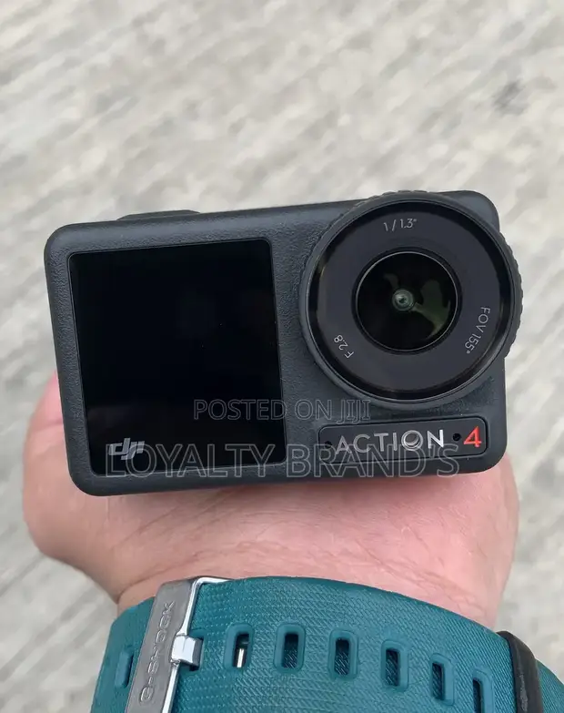 DJI Osmo Action 4 - Compact Stabilized 4K Action Camera - 1