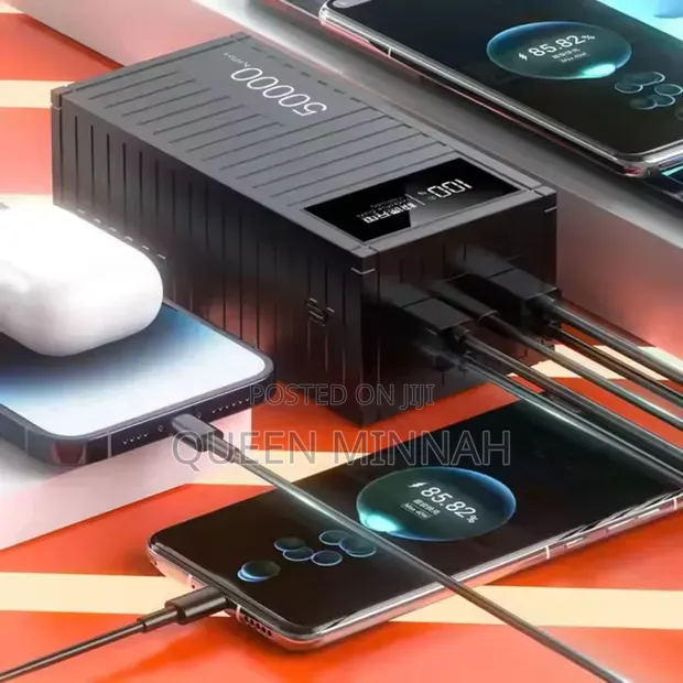 8000mAh Large Capacity Power Bank - Fast Charging - 1