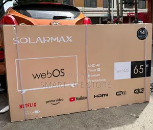 Solar Max 65-Inch Smart 4K TV
