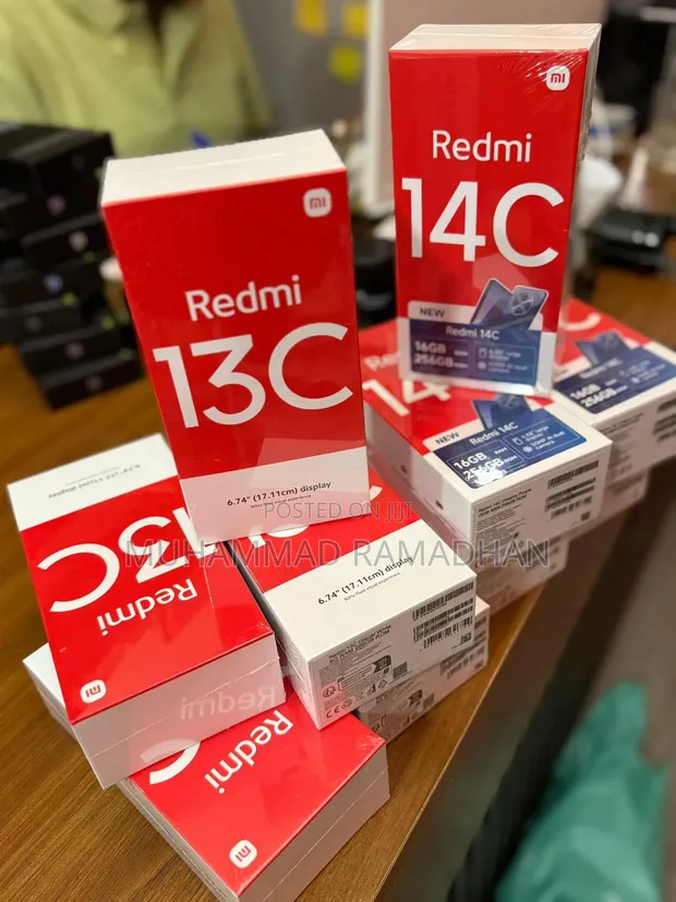 New Xiaomi Redmi 13C 256GB Black - 1