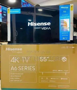 Hisense 55" A6 Series Smart 4K TV