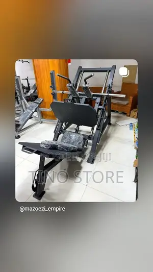 2-in-1 Leg Press and Hack Squat Machine