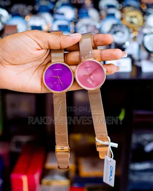 CRRJU Stainless Steel Watch - Water Resistant