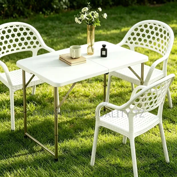 Arden Garden Table Set - Square, Brand New - 1