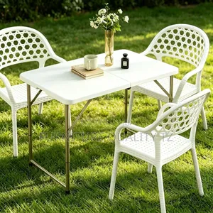 Arden Garden Table Set - Square, Brand New