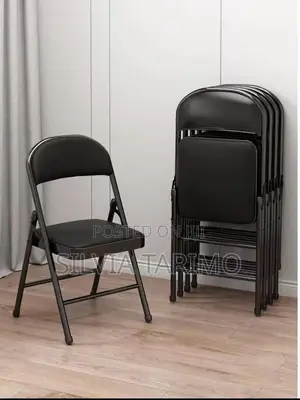 Premium Foldable Metal Chairs - Strong, Comfortable, Space-Saving