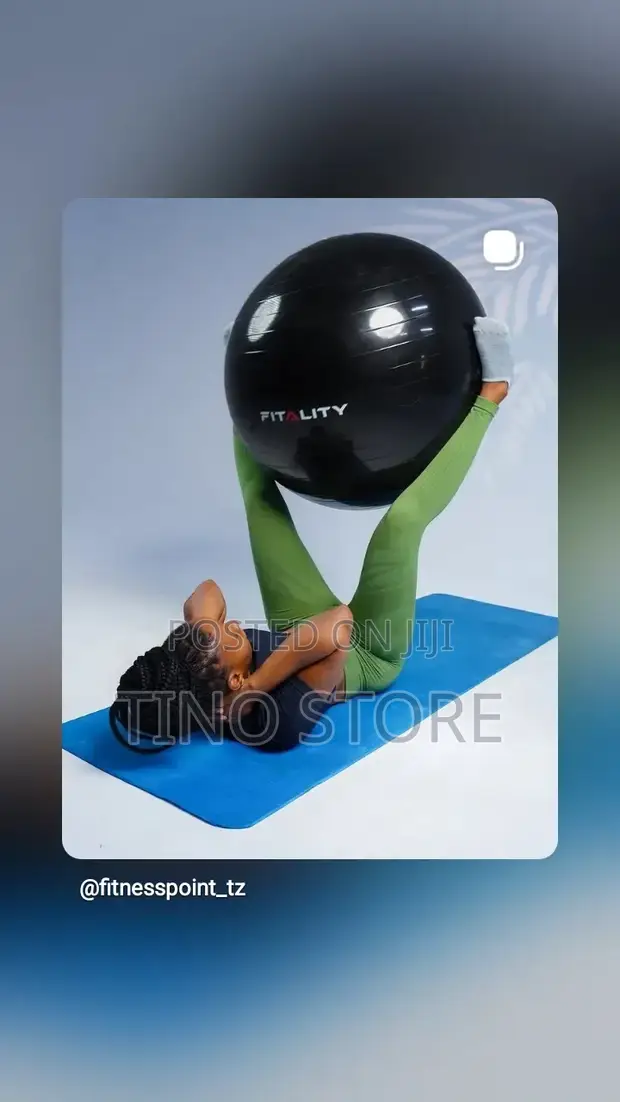 Brand New Yoga Ball (Anti-Burst PVC) - 1