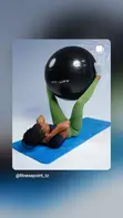 Brand New Yoga Ball (Anti-Burst PVC) - 1