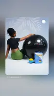 Brand New Yoga Ball (Anti-Burst PVC) - 2