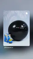 Brand New Yoga Ball (Anti-Burst PVC) - 3