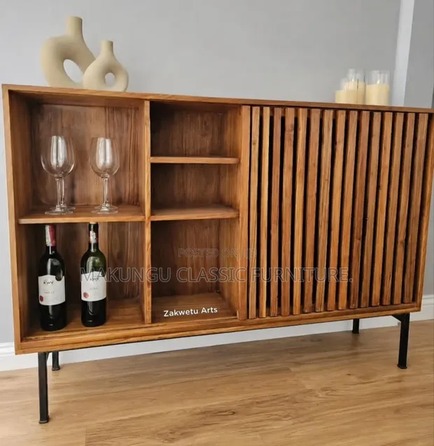 Woodstock Beverage Shelf and Table Organizer - 1