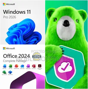 Windows 11 Pro 2026 + Office 2024 + Kaspersky 2026