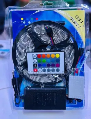 3-Meter RGB LED Strip Light Kit with Remote