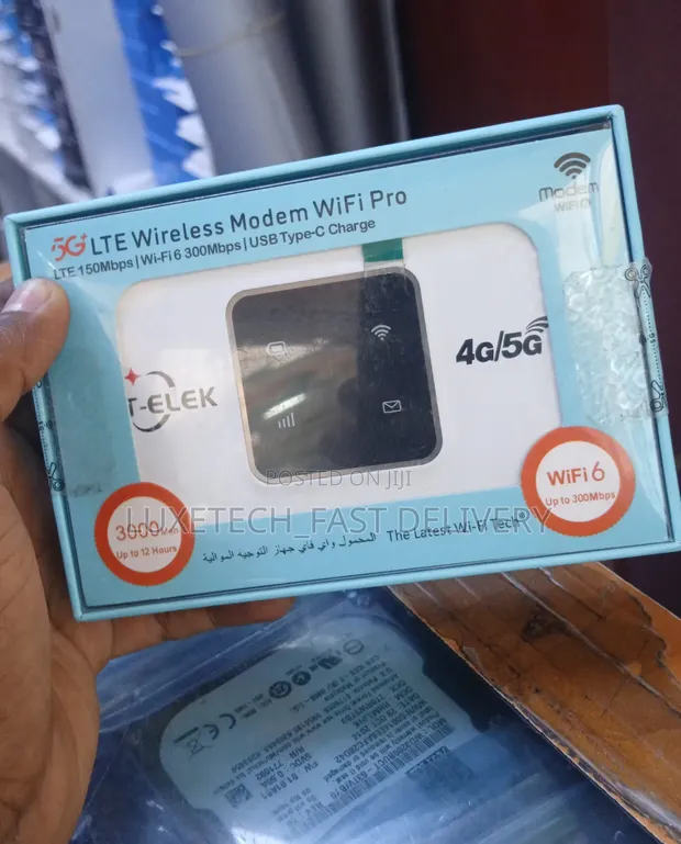 T-Elek 5G LTE Wireless WiFi Pro Router - 1