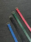 Goyard Belts with Iconic Chervon Pattern - 4