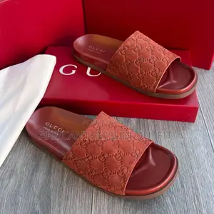 Gucci Suede Slide Sandals Collection