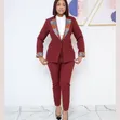 3 Piece Official Cotton Dress Suit - Women's - 1