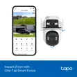 Kamera ya Usalama ya TP-Link Tapo C545D Nje ya Lenzi Mbili - 4
