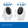 TP-Link Tapo C260 4K Pan/Tilt Wi-Fi Security Camera - 5