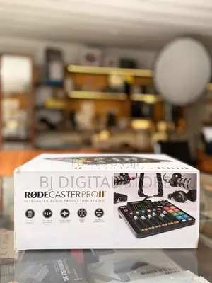 Rode Rodecaster Pro II Integrated Audio Production Studio (Black)