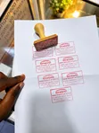 Custom Rubber Stamps - Square - 2