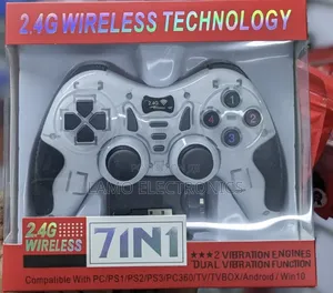 2.4GHz Wireless 7-in-1 Game Pad