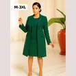 2pc Cotton Dress Suit - Multicolour - 4
