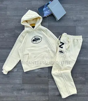 Corteiz Zip-up Hoodie & Joggers Tracksuit