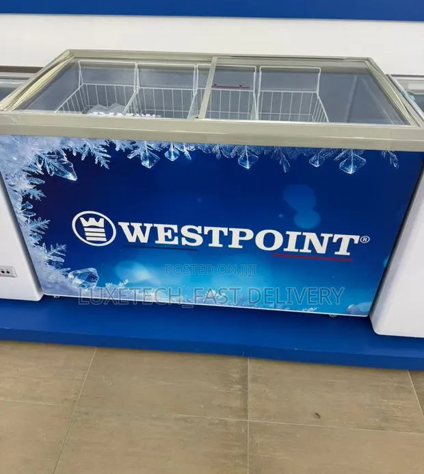 Westpoint 310L Kifriji cha Kuonesha Bidhaa Milango Kioo Telezeshi - 1