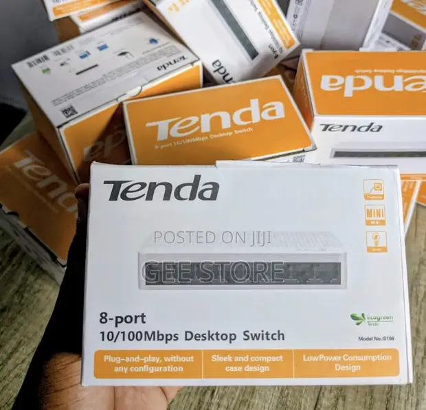 Tenda S1080 8-Port Gigabit Switch - 1