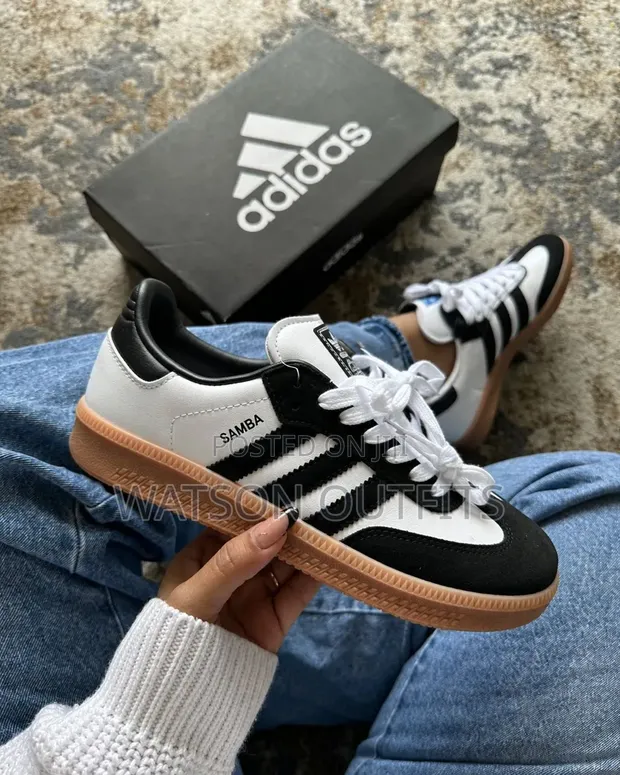 Adidas Samba Viatu vya Ngozi - Wanaume na Wanawake - 1
