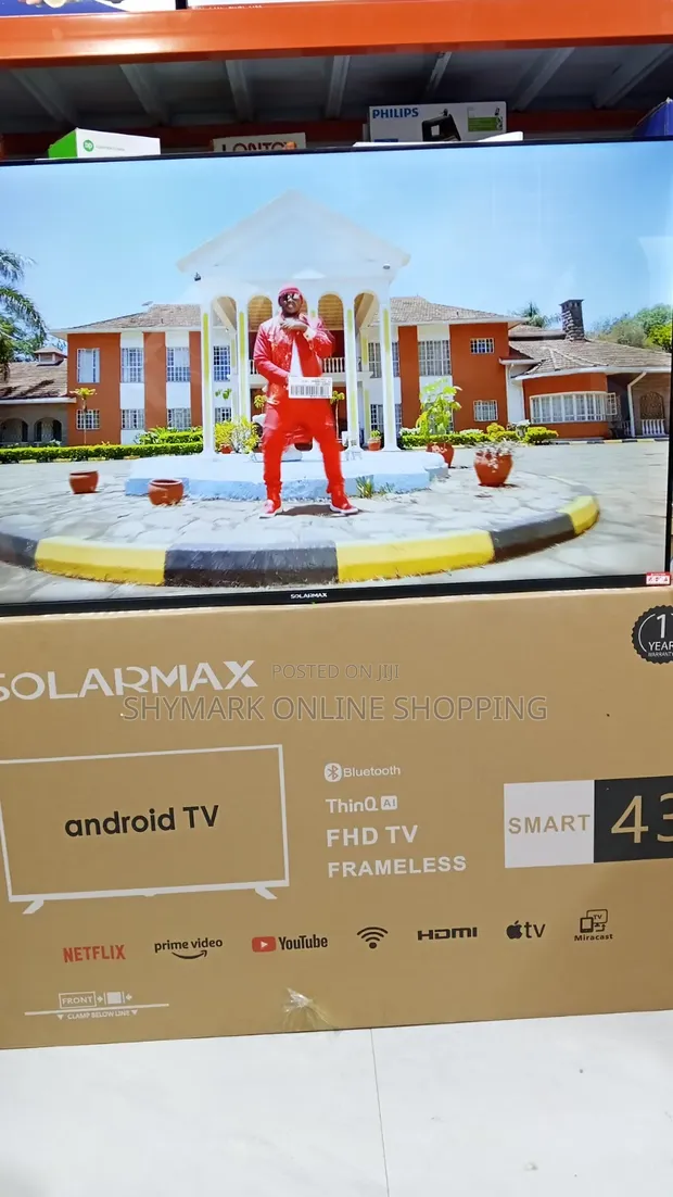 Solarmax 43 Inch FHD Smart Android TV - 1