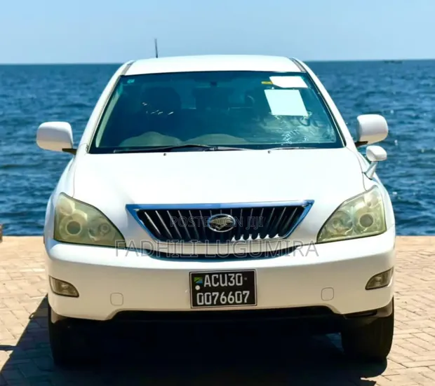 Toyota Harrier 2007 White - 1
