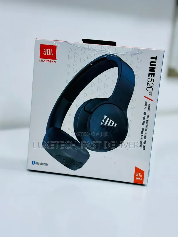 JBL Tune 520BT Wireless On-Ear Headphones (Replica) - 1