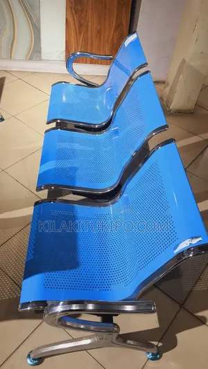 Customer Waiting Bench - 3 Seater Metal