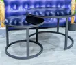 Modern Gold Coffee Table Set - 2