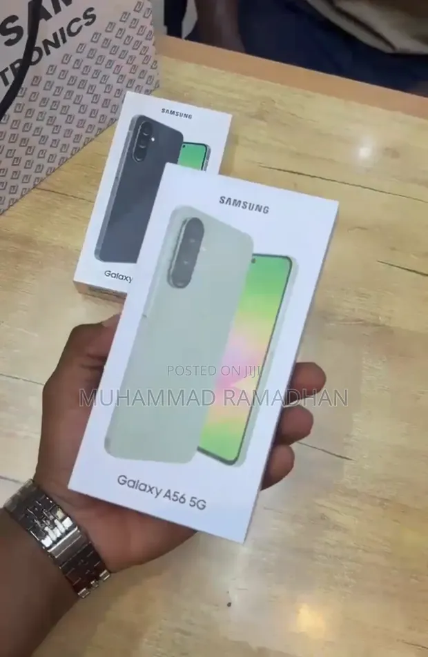New Samsung Galaxy A56 256GB Black - 1