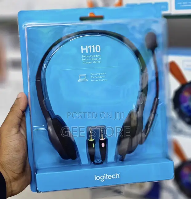 Logitech H110 Stereo Headset - 1