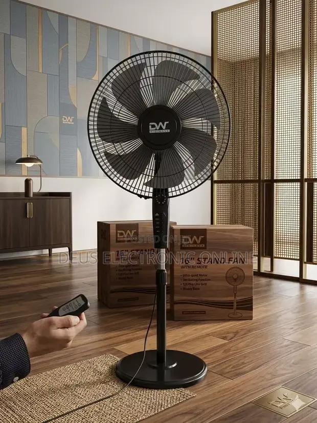 Digiwave 16-inch Stand Fan with Remote - 1
