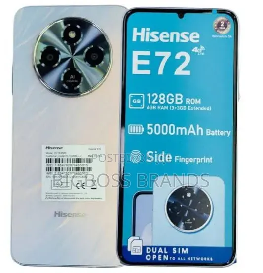 New Hisense E72 128GB Blue - 1