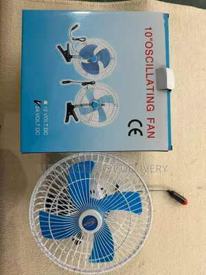 Feni ya 24V Inayosonga ya Inchi 10 kwa Malori, RVs