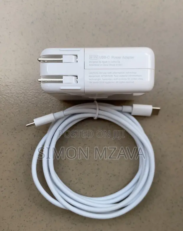 61W USB-C Charger for MacBook Air/Pro - 1