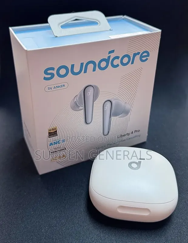 Soundcore Liberty 4 Pro Noise Cancelling Earbuds - 1