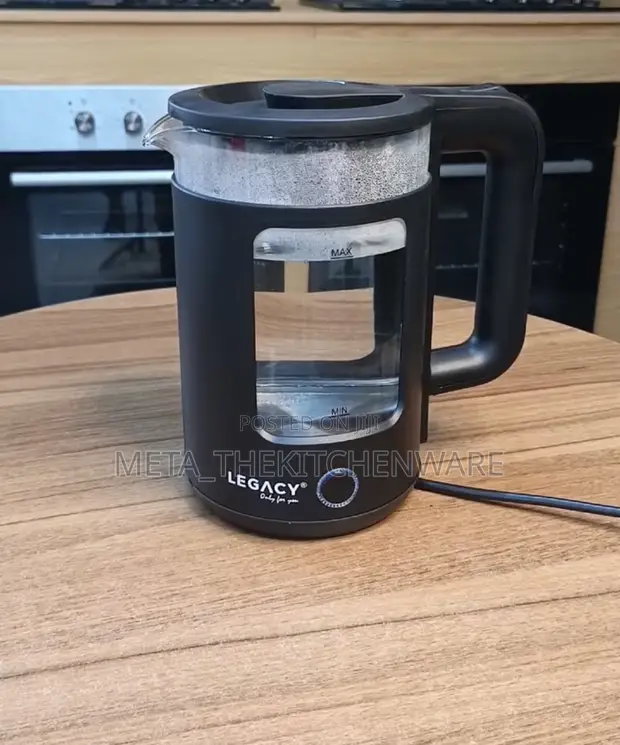 Legacy Electric Kettle Glass Double Layer 1.7L - 1