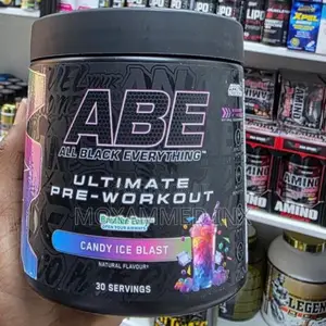 ABE Pre-Workout Powder - Candy Ice Blast Flavor (30 Servings)