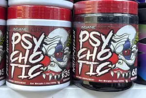 Insane Labz Psychotic Pre-Workout Supplement, 35 Servings