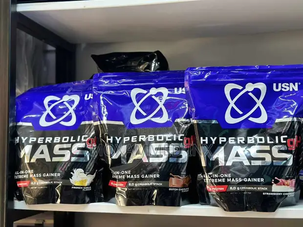 USN Hyperbolic Mass GH All-in-One Extreme 1kg Vanilla - 1