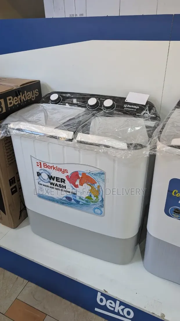 Berklays 6kg Twin Tub Washing Machine - Manual - 1