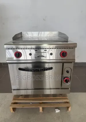 Commercial Gas Griddle with Gas Oven HGR-913
